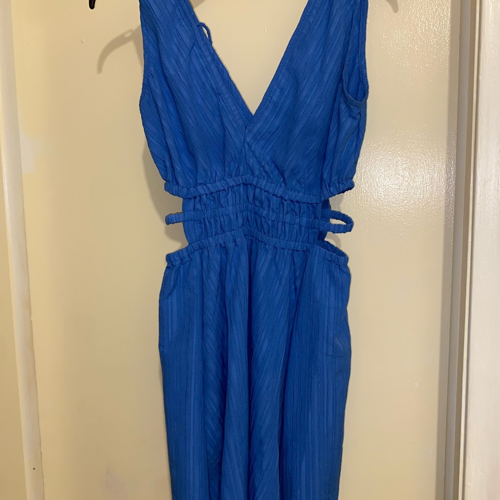 BrandName Blue Mini Dress